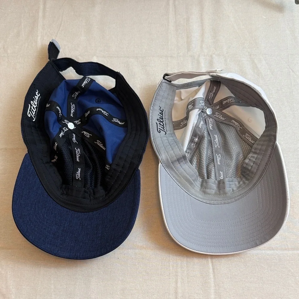 Titleist Kids' White and Navy Hats